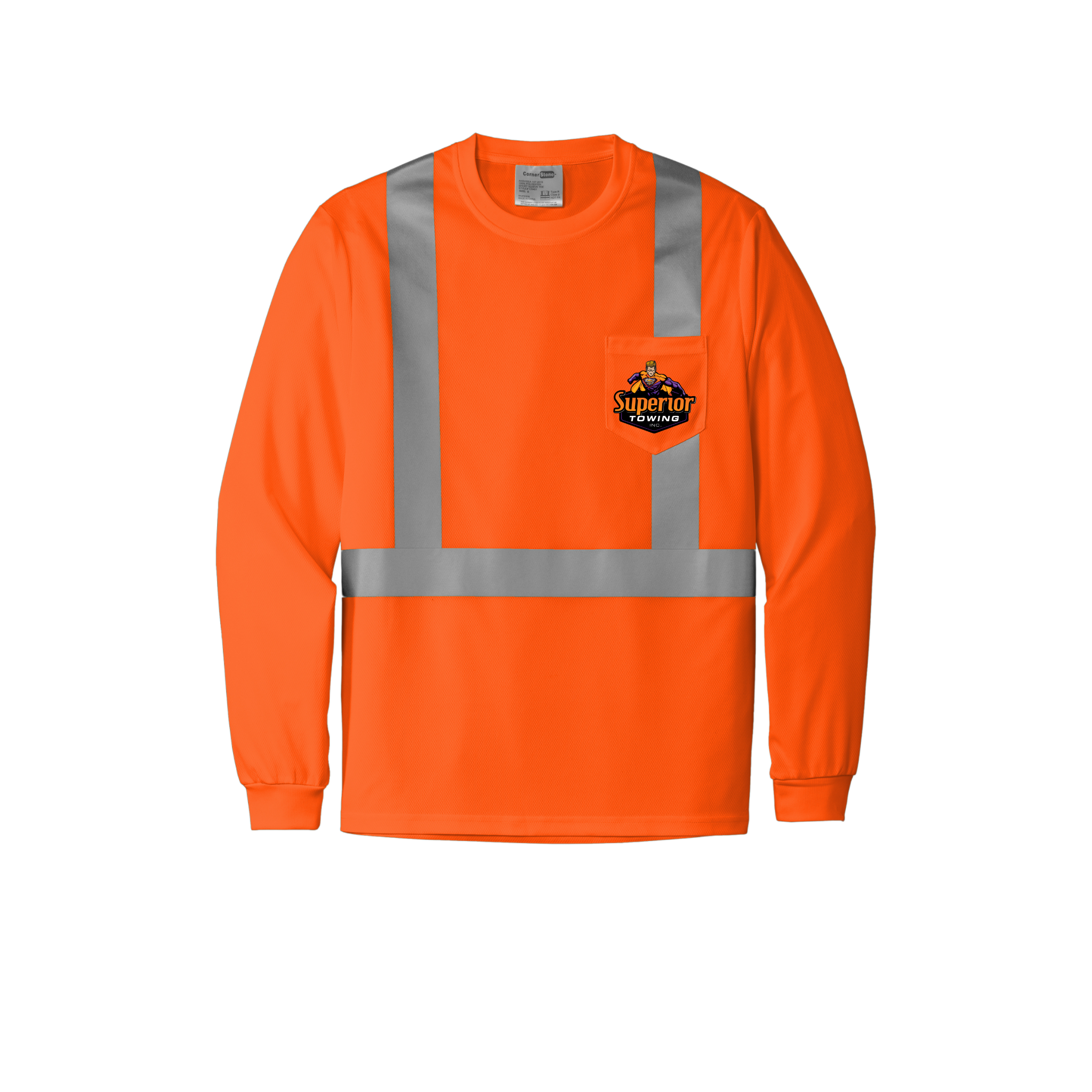 CORNERSTONE プリント LONG SLEEVE T-SHIRT CORNERSTONE プリント LONG SLEEVE T-SHIRT