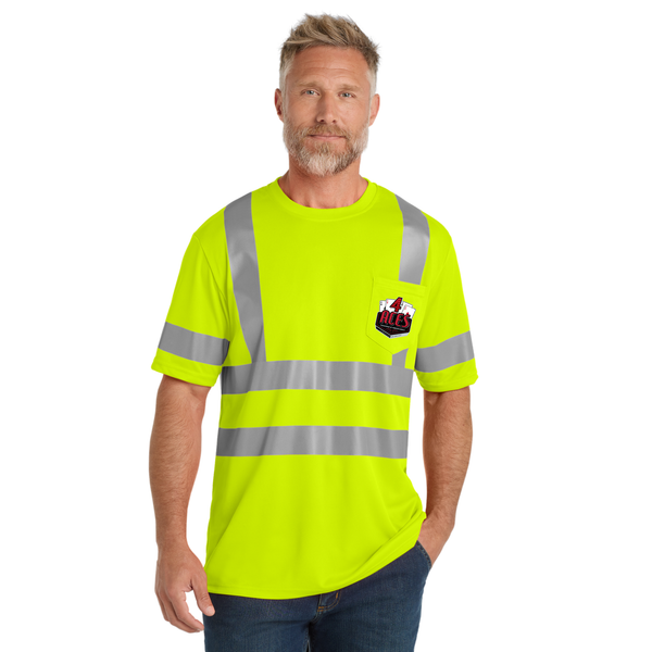 4 Aces Towing - CornerStone® ANSI 107 Class 2 Mesh Short Sleeve Tee