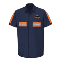 Superior Towing - Men's Tall Enhanced Visibility Industrial Work Shirt